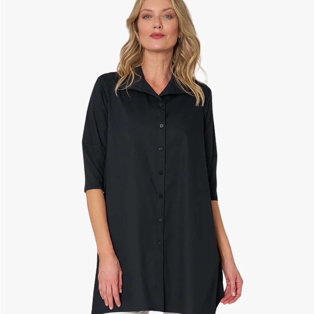 Stella Carakasi Tiburon Tunic NWT  XL Black
